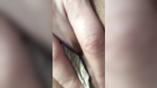 Fingers my Soak Vagina until I have a Creamy Orgasm