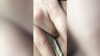 Fingers my Soak Vagina until I have a Creamy Orgasm