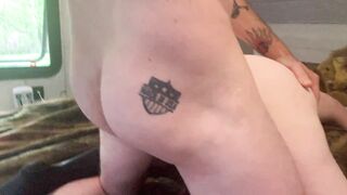 Slow Motion Red g String PAWG vs BWC 8”
