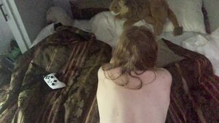 Slow Motion Red g String PAWG vs BWC 8”