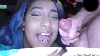 Freaky Bimbos Dink Lu and Alexxavice got a Gorgeous Fucking inside a