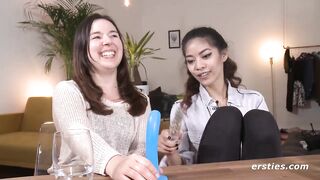 Explosive Orgasm with two Vibrators at once
