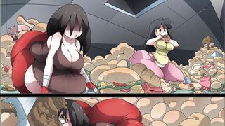 The Fat Camp - Giantess Stuffing Vore Anime Comic