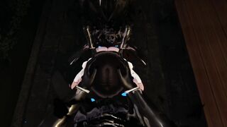 RWBY Ruby Rose X Shadows (Anal, double penetration, BLOWJOB)
