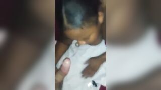 White Penis Leaves African Skank Wit Long Breasts Breathless