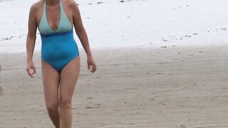 MY EX-WIFE ON THE BEACH (PART one), FUCKING, SUCKING OFF, MASTURBATING,