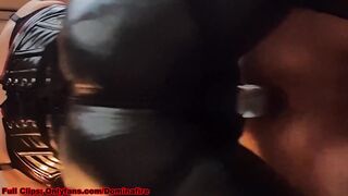 DOMINAFIRE: Rubber Fake-Cock Queen Pegging Sissy Hoe