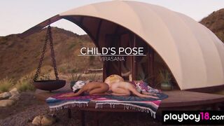 milf yoga instructor Daniella Smith and a Goddess teenie training
