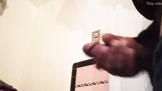 Male Masturbating and cum shot