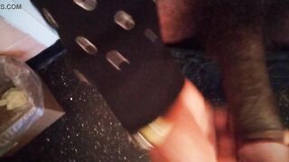 Male Masturbating and cum shot