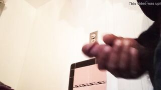 Male Masturbating and cum shot