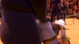 Cleopatra Cumslut 3D Part one