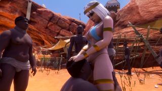 Cleopatra Cumslut 3D Part one
