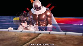 Japanese Uncensored 3D Anime Shinobi-Hinata Screwed Rough by Master Ninja-Killer-Bee inside Outside