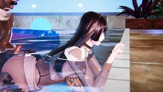 Japanese Uncensored 3D Anime Shinobi-Hinata Screwed Rough by Master Ninja-Killer-Bee inside Outside