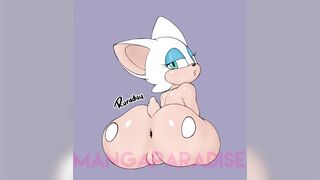 Rouge Cartoon Compilation (Sonic)