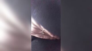 Airplane HOE!! Outdoors Masturbation