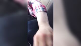 Airplane HOE!! Outdoors Masturbation