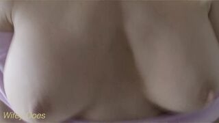 pov Wife Bounces on your PENIS | Long Titted Bouncing
