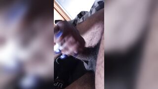 Step Milf Stops getting Clothed to Play with my Penis