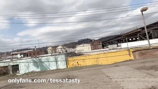 Tessa Lovely Gets Soak and Wild at the CarWash