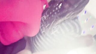 Incredible Sexy white bbw tries an interracial three-way with Hispanic LadyBrazy