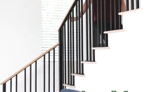 Snatch toying stepmom mom blows and fucks