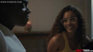 Cutie african Cutie enjoyed twat licking by her black long