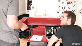 ExposedCasting - Jasmine Jae Long Titties British Steamy FMM 3 Way Audition