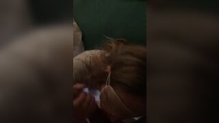 Step Cougar Caught Blindfolded Waiting for Dad. Part two