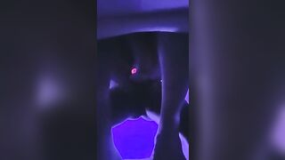 Deep Ebony Cock Dakes her Squirt
