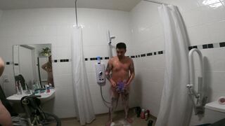 Step Milf Walks inside whilst Step Son Taking A Shower and Joins him and