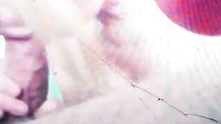 Crazy Sexy long breasts Milf INSANE BATHTUB cock BLOWING Tape * Turns Hard