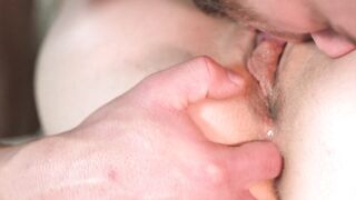 Fit Pregnant cunt with mouth and Muscle Husband Screwed with Cummed