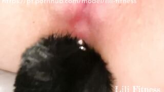 HUGE CLITORIS and very Creamy Twat ! REAL