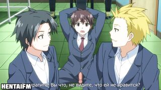 College Girl Succubus Arranged Group Sex with 3 Innocent Classmates Uncensored Cartoon Cartoon