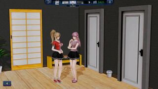 Harem Hotel E68: Androids Fem Dom Mode