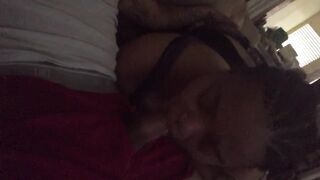 Lightskin BBW Barely Legal Sucking Off Penis