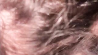 Long Ass White chick Gets Her Mouth Stuffed After Break