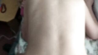 Russian Wifey Close-up Cummed