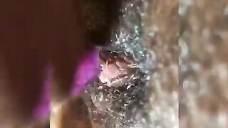Black Teens Plays with Toy up Close