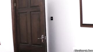 His is Cheating with Blonde BBW