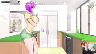 Confined with Goddesses - Playthrough #15 (2D Cartoon VN)