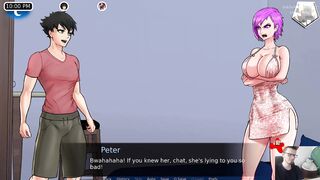 Confined with Goddesses - Playthrough #15 (2D Cartoon VN)