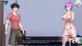 Confined with Goddesses - Playthrough #15 (2D Cartoon VN)