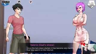 Confined with Goddesses - Playthrough #15 (2D Cartoon VN)