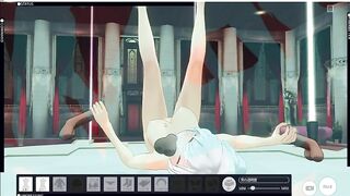 [CM3D2] RWBY Animated - Weiss Schnee Roughly Banged! for all to view