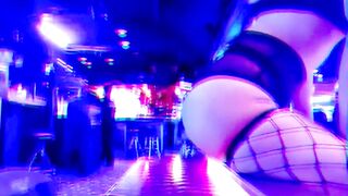 Strip Club Twerk Tease with an Amateur Dancer