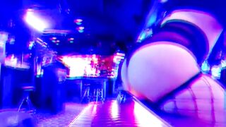 Strip Club Twerk Tease with an Amateur Dancer