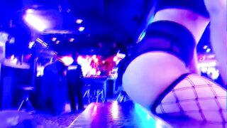 Strip Club Twerk Tease with an Amateur Dancer